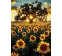 Jigsaw Puzzles for Adults Árbol Girasol Jigsaw Puzzles for Adults 1200,Family Educational Puzzle Game Creative Puzzle for Adult Kids for Home Decoration and Birthday Gifts