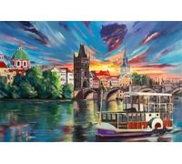 Jigsaw Puzzles for Adults Ferry de la Ciudad Jigsaw Puzzles for Adults 700,Family Educational Puzzle Game Creative Puzzle for Adult Kids for Home Decoration and Birthday Gifts