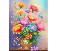 Jigsaw Puzzles for Adults Flores mágicas de Colores Jigsaw Puzzles for Adults 700,Family Educational Puzzle Game Creative Puzzle for Adult Kids for Home Decoration and Birthday Gifts