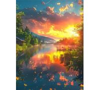 Jigsaw Puzzles for Adults Lago Soleado Jigsaw Puzzles for Adults 1000,Family Educational Puzzle Game Creative Puzzle for Adult Kids for Home Decoration and Birthday Gifts