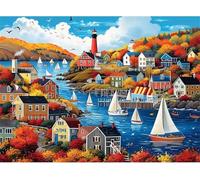 Jigsaw Puzzles for Adults Paisaje de la Ciudad Jigsaw Puzzles for Adults 1200,Family Educational Puzzle Game Creative Puzzle for Adult Kids for Home Decoration and Birthday Gifts