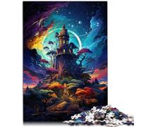 Jigsaw Puzzles for The Observatory 1000 Piece Jigsaw Puzzle 10.27 in x 14.96 in Cardboard Puzzles for Adults & Kids Age 14 Years Up Family Games Christmas Birthday Gifts