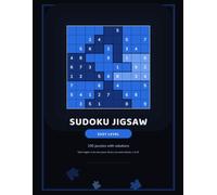 Jigsaw Sudoku for Adults: 100 Easy Puzzles with Irregular Regions, Clear Instructions and Complete Solutions (The L&M Jigsaw Sudoku Collection)
