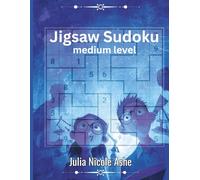Jigsaw Sudoku Puzzles: Medium Level (Puzzles & Brain Builders)