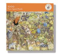 Rompecabezas de 1000 piezas - Diseño artístico 'The Harvest' de la serie Brambly Hedge - Póster de imagen completa incluido
