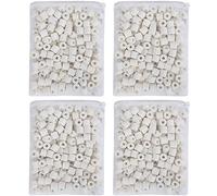 JIH Filtro de anillos de cerámica biológica para estanque, filtro de tanque de peces (1.8 kg)