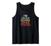 Jihad Name Jihad Personalized Name First Given Camiseta sin Mangas