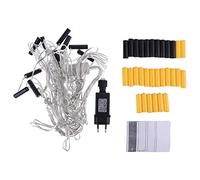 jiheousty Eliminador de Pilas AA 10 en 1 Reemplazo de 2X 3 Pilas AA AAA Adaptador de Corriente UE