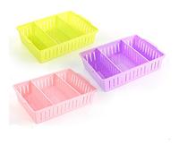 jii2030shann Cajonera para utensilios de cocina, cajas de plástico separadas por una caja pequeña, caja de almacenamiento que se puede ajustar los ingresos, cubiertos Nag, cajas separadas, caja de