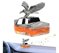 Jiimhte Eagle - Ambientador para coche, difusor eliminador de olores de coche, perfume de larga duración, accesorios de aromaterapia, adorno de galvanoplastia