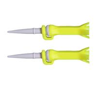 jiingekk 2 piezas de camisetas de golf de 4 puntas, flexibles, fáciles de transportar, giratorias, accesorios de soporte de pelota de entrenamiento