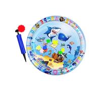 jiingekk Alfombrilla de refrigeración inflable llena de agua de 65 cm, diseño plegable, juego de agua para viajes al aire libre, mascotas, perros, gatos, resistente a los arañazos, inflable para