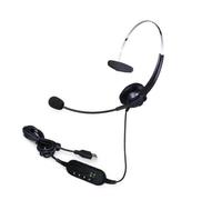 jiingekk Auriculares con cable, micrófono de reducción de ruido, orejeras suaves, centro de llamadas de oficina, con micrófono con cancelación de ruido, auriculares para computadora