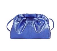 jiingekk Bolso de mano moderno inspirado en la nube, tela sintética, organización con múltiples bolsillos, correa cómoda, esencial para el día a día, bolso de hombro casual de moda, Blue, One Size