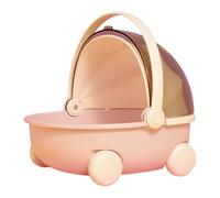 jiingekk Casas de mascotas para interiores y exteriores, cómoda casa de cama pequeña para casas de mascotas pequeñas interiores y exteriores