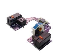 jiingekk Circuito de placa de botón de microinterruptor preciso para placa base GPROX Superlight con codificadores a prueba de polvo