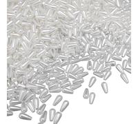 jiingekk Cuentas para manualidades de joyería con caja de almacenamiento, coloridas para collares, pulseras, pendientes, joyería colorida