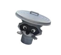 jiingekk Divertidos mapaches organizadores de baño, decoración creativa, herramienta de montaje fácil, montaje de liberación de mapaches, adorno de baño temático