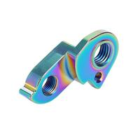 jiingekk Durabilidad Aleaciones Bicicletas Desviadores Traseros Percha Percha de Bicicleta Pieza de Repuesto para Mejorar el Cambio de Marchas Multicolor Bicicleta