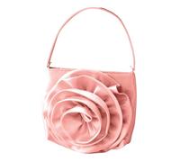 jiingekk Elegante bolso de hombro floral casual con correa de cadena para fiestas de noche y celebraciones de boda, ocasión especial, e, One Size