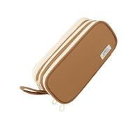 jiingekk Estuche para lápices, estuche de gran capacidad, estuche para bolígrafos, estuche estético para el regreso a clases, bolsa simple de gran capacidad para estudiantes, a, Mass Beauty