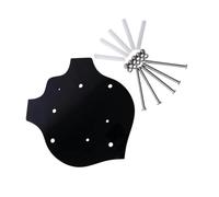 jiingekk Expositor acrílico de alta calidad montado en la pared para espadas con sistemas de tornillo de liberación rápida, decoración del hogar, accesorios de arte marciales