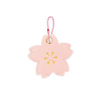 jiingekk Funda para llaves con forma de flor para uso diario que protege las llaves de arañazos y garantiza una fácil gestión de la textura de cuero