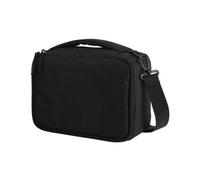 jiingekk Funda protectora a prueba de golpes, bolsa de carrete portátil, organizador de aparejos de pesca, bolsa de almacenamiento a prueba de salpicaduras, Black, M