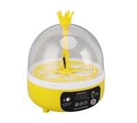 jiingekk Incubadora de 4 huevos para incubar pollo, pato, codorniz, automática, suministros de granja inteligentes