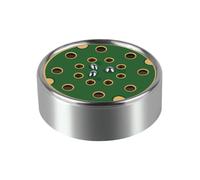 jiingekk Micrófono condensador electret de diafragma grande, núcleos de micrófono de condensador de alta sensibilidad, captación de sonido para grabación profesional