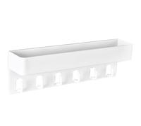 jiingekk Organizador portátil para colgar en la pared, eficaz soporte de almacenamiento montado en la pared, estante para organizar accesorios