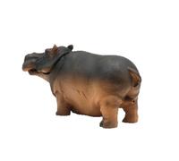 jiingekk Piedra artificial de hipopótamo burbuja para decoración de acuario, cría de camarones, adornos de paisaje para terrario, resinas artesanales, adornos de oxígeno hipopótamo