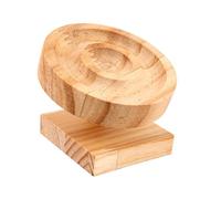 jiingekk Práctico soporte de exhibición de madera funcional para múltiples brazaletes y accesorios