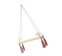jiingekk Soporte colgante para macetas con borlas tejidas hechas a mano y cuentas de madera, estantes flotantes de pared, estante de almacenamiento para decoración del hogar