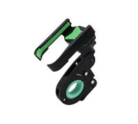 jiingekk Soporte giratorio de 360 grados para teléfono de bicicleta, abrazaderas para scooter, clip ajustable, antideslizante, soporte duradero para teléfono de bicicleta