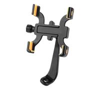 jiingekk Soporte giratorio de aleación de aluminio para manubrio de teléfonos inteligentes de 360 grados, para varios teléfonos, peso ligero, agarre de aluminio para teléfono
