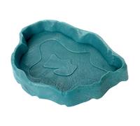 jiingekk Tazones de terrario para alimentación de gusanos, comedero para gusanos de harina, rana, serpiente, arañas, tortugas, cuenco de agua