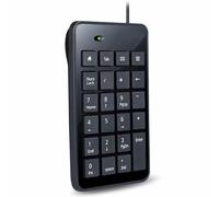 jiingekk Teclado numérico de 23 teclas, ergonómico y ligero, teclado digital con números USB, para oficina, hogar, PC, portátil