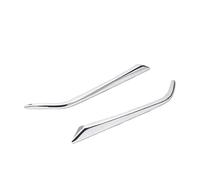 JIIYP Embellecedor Exterior De Faros Delanteros Traseros Para Mazda Para CX3 2016-2018 Cubiertas faros antiniebla delanteros(Front Fog Light)