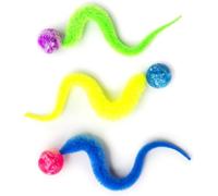 JiJia LeCo Wiggly Balls - Juego de 3 juguetes para gatos de todas las edades