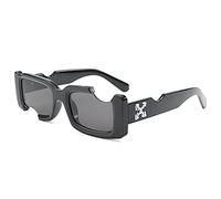 JIJIBA Cool Small Square Sunglasses Women Men Trendy Retro Small Rectangle Sunglasses Candy Colors Gradient Sun Glasses Shades