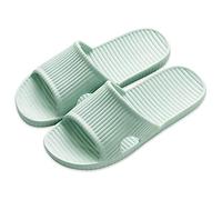 JIJIe Zapatilla de ducha, baño o uso interior, antideslizante (Verde EU 40/41)