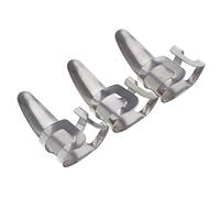 Jiklophg 3 púas de guitarra de acero inoxidable duraderas, accesorios para guitarra