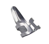 Jiklophg 3 unids guitarra eléctrica del banjo Ukulele 3.1x1.6cm de la guitarra de la barra 'acero inoxidable del disparo