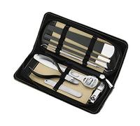 Jiklophg 8Pcs Pies Clipper Kit de Cuidado de UñAs Pedicura Tijera Pinzas Cuchillo Utilidad de Manicura Herramientas