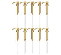 Jiklophg Bomba de Jarabe de 10 Piezas, Dispensador de Bomba de Jarabe de Café, Botella de Jarabe de Café, Bomba de Jarabe de 750 Ml para Accesorios de Barra de Comedor de Cocina