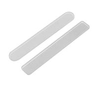 Jiklophg Limas de uñas de vidrio, herramientas profesionales pulidas para arte de uñas, cuidado y reparación de uñas, lima de uñas nano templada, no daña las uñas