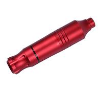 Jiklophg Máquina profesional pluma silenciosamente motor maquillaje marca suministros máquina tatuador cuerpo arte rojo
