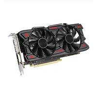 Jiklophg RX580 8G Tarjeta GráFica Radiador Ventilador Dual Tarjeta GráFica para Juegos 7000MHz Computadora de Escritorio Tarjeta GráFica para Juegos