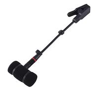 Jiklophg Soporte para micrófono para instrumentos de viento, soporte de micrófono duradero, mini amortiguador